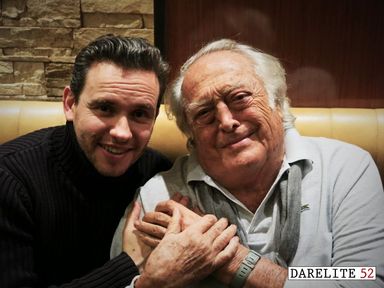 Georges Lautner et David Maltese à la projection du film ANGELS